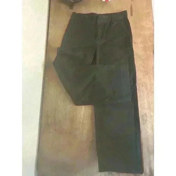 Austin Trading Co. Boys Black Flat Front Dickies Style Chino Pants 10‎ - Picture 1 of 9